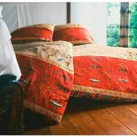 Bassetti Bettwäsche bassetti Granfoulard Bettwäsche Oplondis Rot Beige