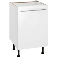 OPTIFIT Spülenschrank Bern 50 cm breit, mit 1 Tür, mit höhenverstellbaren Füßen, mit Metallgriff