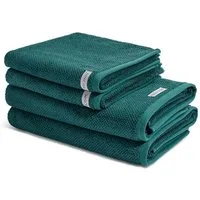 ROSS Handtuch Set Selection, Frottee (Spar-Set, 4-St), 2 X Handtuch 2 X Duschtuch im Set - Baumwolle - Saugstark