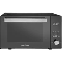 ProfiCook Mikrowelle MWG 1204, ohne Drehteller, mit großem 23 liter Garraum