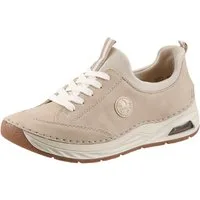Rieker Slip-On Sneaker Schlupfschuh, Freizeitsneaker, Halbschuh mit elastischem Einstieg