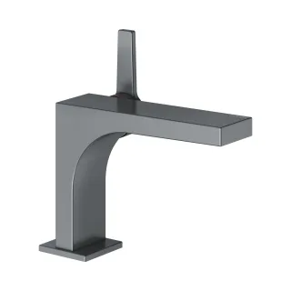 Keuco EHMT-Waschtischarmatur Edition 11 51104, 110 o. Ablaufgrt., Schwarzchrom gebürstet, 5110413010 51104130100