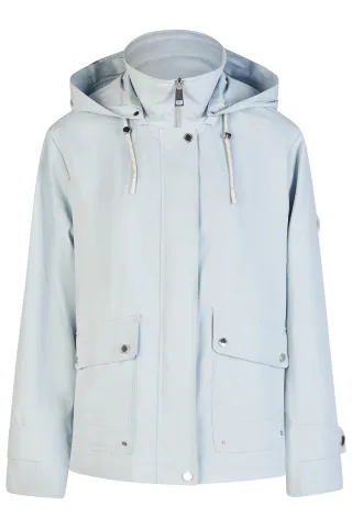 Barbara Lebek - Jacke mit Kapuze sky blue - Gr. - 38