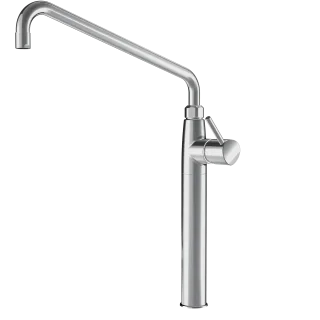 KWC Hebelmischer GASTRO Schwenkauslauf, A450, mit Säule 300 mm, chromeline 121272