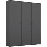 rauch Kleiderschrank VOYAGER Garderobe Wäscheschrank Schlafzimmer (in 3 verschiedenen Ausstattungen BASIC/CLASSIC/PREMIUM) mit 2 modernen Griffvarianten, viel Stauraum MADE IN GERMANY