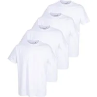 GÖTZBURG Unterziehshirt GÖTZBURG Herren Unterhemd weiß uni 4er Pack (4-St)