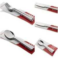 Trendmax Besteck-Set Einzeln 6'er oder 2'er / Tee- Ess- Löffel Gabel Messer Gabel (2-tlg), Edelstahl