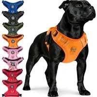 Reichstadt Hunde-Geschirr RS Pets Norwegergeschirr 25RSP083, Polyester, atmungsaktives Netzgewebe und robuster Oxford-Stoff