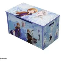 HTI-Living Spielzeugtruhe Frozen Spielzeugkiste pink mit Deckel für Kinderzimmer (Stück, 1 St., 1 Kindertruhe), Spielzeugkiste Kindertruhe