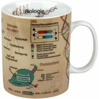 Könitz Becher Wissensbecher Biologie 460 ml, Porzellan