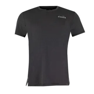 Diadora Easy Tennis Herren Black T-Shirt