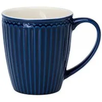 Greengate Tasse Tasse mit Henkel Alice Dark Blue