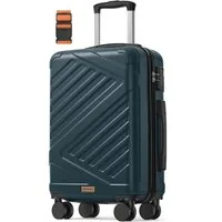 SONGMICS Hartschalen-Trolley Kofferset, 360° Rollen, robuster Reisekoffer, Bordcase, ABS, TSA-Schloss, Zahlenschloss, Koffergurt, Handgepäcktauglich, klein