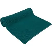 heimtexland Badematte Badvorleger Chenille Badteppich Duschvorleger, rutschhemmend beschichtet, Fußbodenheizung geeignet, schnell trocknend, strapazierfähig, fußbodenheizungsgeeignet, rutschfest, saugstark, Polyester, rechteckig, 50x80 cm, Hochflor, 