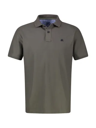 LERROS - POLO-KNOPF BASALT GREY - Gr. - XL