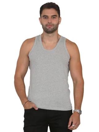 Enzo | Herrenwesten 3er-Pack - Grau