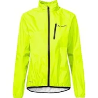VAUDE Fahrradjacke Women's Drop Jacket III Federleichte, wasserdichte Damen-Regenjacke mit nachhaltigen