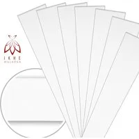 IKHEMalarka Wandpaneel Deckenpaneele Styropor Polystyrol XPS Decke Wand, BxL: 16,7x100 cm, 0,16 qm, (0.167m², 1-tlg., 1 Stück = 100x16,7cm x 3mm Materialstärke)