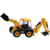SUPER JCB 4CX Baggerlader, Modellfahrzeug gelb/schwarz