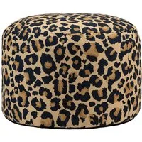 icon Pouf XL aus Webstoff „Milano“, mit Füllung