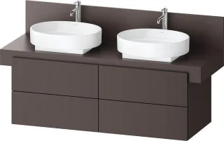 Duravit Balcoon Konsolen-Waschtischunterschrank 1400X534 Schubkästen BA50180JGIG0000