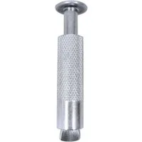 AirDeluxe Bodenanker Versenkbarer Bodenanker Bodenhülse aus Edelstahl 12mm, für Steinflächen, zum Einschlagen, für Pool Schwimmbad Plane