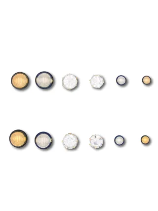 Steuer Modeschmuck Ohrstecker-Set Ohrstecker-Set 6 Paare