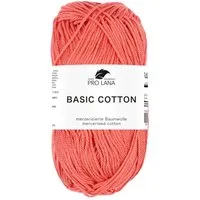 Pro Lana Pro Lana BASIC COTTON Baumwollgarn 50 g Häkelwolle, 125 m (Perfektes Baumwoll-Garn für leichte Pullover, Mützen und Accessoires), 50 g