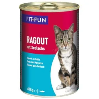 FIT+FUN Ragout Seelachs 48x415 g