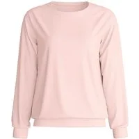 CALIDA Langarmshirt Favourites Sleep Damen (1-tlg) aus Baumwolle, pflegeleicht, mit soften Bündchen
