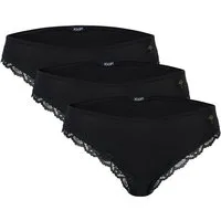 JOOP! Slip Multipack (3er Pack) mit elegantem Spitzenabschluss