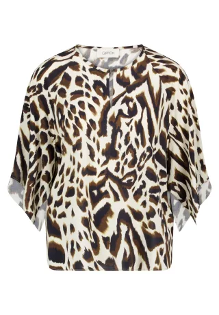 CARTOON - Casual-Bluse Nature/Khaki - Gr. - 34