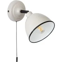 Brilliant Wandleuchte Telio, ohne Leuchtmittel, Wandlampe mit Zugschalter