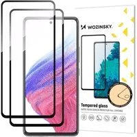 cofi1453 Displayschutzfolie 2x Full Glue Tempered Glass für Samsung Galaxy A54 5G 9H, 2 Stück