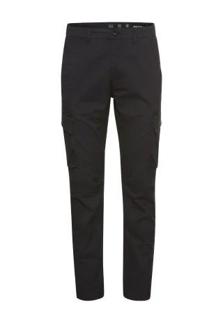 camel active - Cargo Regular Fit Hose aus Baumwollmix asphalt - Gr. - 36