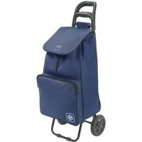Metaltex Einkaufstrolley Krokus, 50 l, große, isolierende Fronttasche für empfindliche Lebensmittel