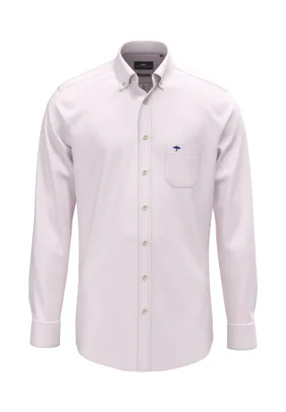 FYNCH-HATTON - Washed Oxford Solid, B.D., 1/1 magnolia - Gr. - XXL