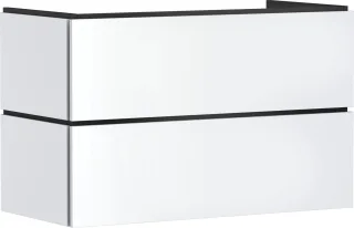 Hansgrohe Waschtischunterschrank Xilesa E 980x470mm 2 Schubkästen f.Waschtisch mattweiss, 54262700 54262700