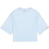 Garcia Kurzarmshirt Kurzarm Cropped Oversize
