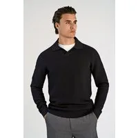 LINDBERGH Strickpullover mit Hemdkragen und leichter Struktur