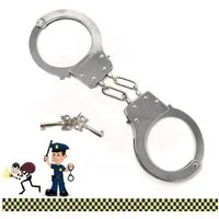 GOLDEN Spielzeug-Polizei Polizei Handschellen Kinder aus Metall Mit Schlüssel