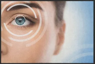 Fussmatte Optiker/Augenarzt 6183 | Größe: 60 cm x 45 cm