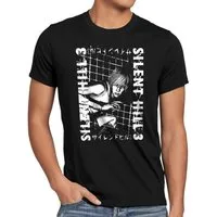 style3 T-Shirt silent hill retro game evil demon demonigote heather mason cheryl fog