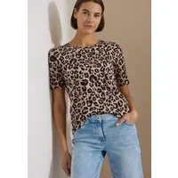 CECIL T-Shirt im Leo Design