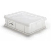 Alfa Forni Pizzaofen Alfa Forni Teigballen Box 40 x 30 cm inkl. Deckel aus Kunststoff