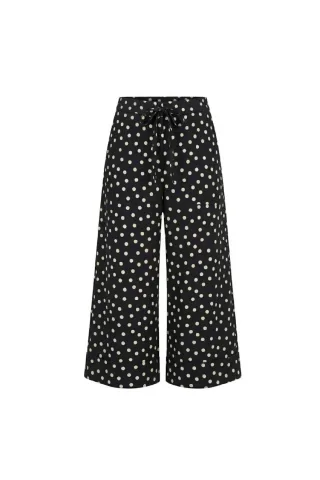 Studio Anneloes - Grace dot culotte black/ecru - Gr. - S