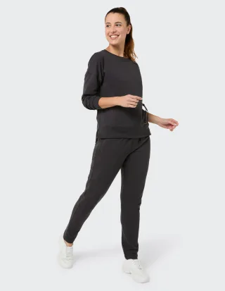 venice beach - VB_Shelly 4080 OB Pants 1/1 anthracite - Gr. - M