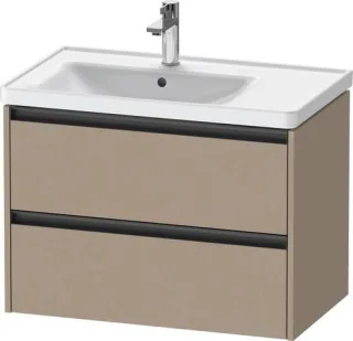 Duravit Ketho.2 Waschtischunterbau wandhängend Leinen Matt 784x455x549 mm - K25285075750000 K25285075750000