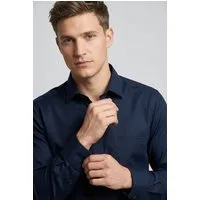 MARVELIS Langarmhemd modern fit, Businesshemd, bügelfrei, New-Kentkragen