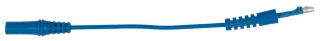 KS Tools 4,0 mm Eingangsbuchse mit Prüfadapterbuchse rund blau - 150.0954